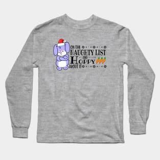 On The Naughty List And Hoppy About It Long Sleeve T-Shirt